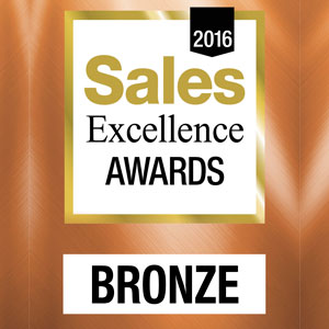 Sales Excellence awards bronze